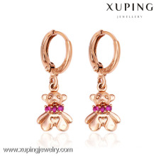 26891- Xuping Young Lady Jewelery Brincos Urso Adorável